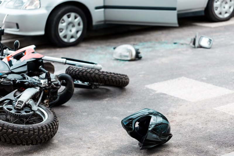 Motorcycle crash permanent disability claim